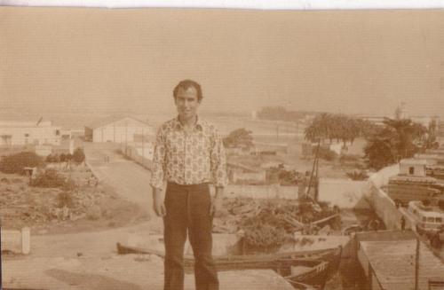 فوق سور الحي البرتغالي بالجديدة   28 ماي 1972